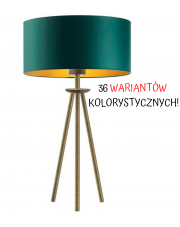 LAMPA STOŁOWA DECO WALEC GOLD