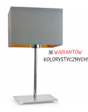 LAMPA NOCNA MOTO PROSTOKĄT GOLD