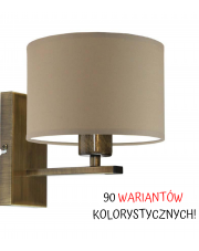 LAMPA ŚCIENNA KINKIET MOTO WALEC CLASSIC