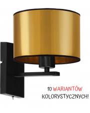 LAMPA ŚCIENNA KINKIET MOTO WALEC BRILLANTE