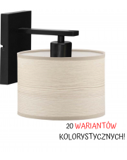 LAMPA ŚCIENNA KINKIET MOTO 6:9 WALEC FORNIR