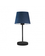 LAMPA NOCNA BLUES STOŻEK GRANAT WELUR 